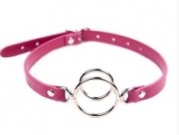 Кляп DS Fetish Metal gag rosa (222121021)