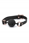Кляп NS Novelties BONDAGE COUTURE BALL GAG BLACK (T280951)