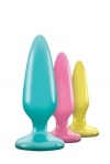 Набір анальних пробок NS Novelties FIREFLY TRAINER KIT MULTICOLOR (T280407)