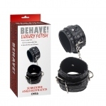 Поножи Chisa BEHAVE LUXURY FETISH Surrender ankle restraints (CH98772)