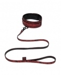 Поводок Fifty Shades of Grey Sweet Anticipation Reversible Faux Leather Collar and Lead (FS83667)