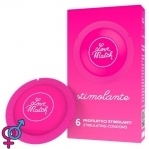 Презервативы Stimolante (Ribs&Dots), 54 мм, 6 шт. (8118000013)