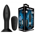 Анальная пробка Mr Play RC Vibrating Butt Plug Black (6603BI1159)