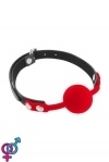 Классический кляп с силиконовым шариком Fetish Tentation Silicone Gag Ball (SO3734)