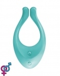 Вибратор для пар Satisfyer Endless Love Turquoise, 3 независимых мотора, многофункциональный (SO4493)
