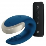Смарт-вібратор для пар Satisfyer Double Love (Blue) (SO4929)