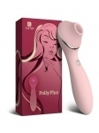 Вакуумный вибратор KisToy Polly Plus Pink (SO4959)