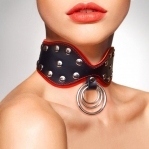 Нашийник з натуральної шкіри Art of Sex - Collar Butterfly (SO5180)