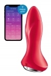 Анальная смарт вибропробка с жемчужным массажем Satisfyer Rotator Plug 1+ Red (SO6277)