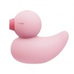 Вакуумный вибратор-уточка CuteVibe Ducky Pink (SO6553)