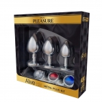 Набор металлических анальных пробок Alive Metal Plug Kit (SO8214)