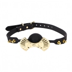 Роскошный кляп Zalo Silicone Ball Gag Black (SO8229)