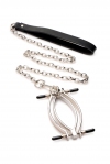 Зажим для половых губ с поводком Master Series Pussy Tugger Adjustable Vagina Clamp with Chain (SO8797)