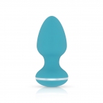 Анальна вібропробка Cala Azul - Blanca Vibrating anal plug (SO8887)