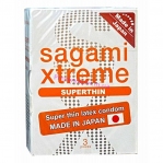 Супертонкие презервативы латексные Sagami Xtreme Superthhin, 3 шт (11878)