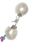 Наручники Metal Handcuff with Plush, WHITE (T160025)
