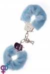 Наручники Metal Handcuff with Plush. BLUE (T160027)