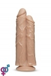 Двойной фаллоимитатор DR. SKIN DR. DOUBLE STUFFED FLESH (T331316)
