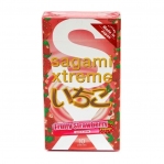 Ультратонкие презервативы Sagami Xtreme Strawberry, 10 шт, 0,04 мм (11854)