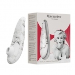 Вакуумный стимулятор клитора Womanizer Marilyn Monroe White Marble (W44003)