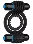 Кільце ерекційне Vibrating Double C-Ring - Black (DJ069023)