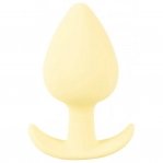 Анальна пробка Cuties Plugs, жовта (5569120000)