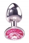 Анальная пробка,маленькая A&E PINK GEM ANAL PLUG SMALL (T840424)