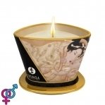 Массажная свеча Shunga MASSAGE CANDLE - Vanilla Fetish, 170 мл