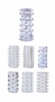 Набор насадок GK Power Penis Sleeve Kits-Clear (CH25415)