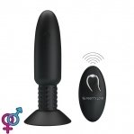 Анальная пробка Pretty Love Beaded for xtra pleasure Plug Black (6603BI0787)