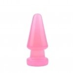 Велика анальна пробка Chisa Hi-Rubber Anal Delight Plug Pink (CH30736)