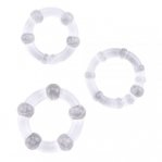 Набор колец GK Power Cock Rings-Clear (CH00012)