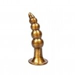 Анальная пробка елочка Gold Cdt Bisley Dark Muscle Chisa (CH90063)