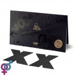 Прикраса на соски Bijoux Indiscrets - Flash Cross Black