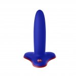 Фалоімітатор Fun Factory LIMBA FLEX S, синій, гнучкий, з ефектом пам'яті, підходить для точки G, SX0994