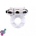 Ерекційне віброкільце Vibrating Bull Ring-Clear (CH77012)