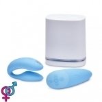 Вібромасажер для пар We-Vibe Chorus, Blue (W44052)