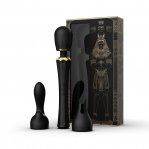 Вибратор микрофон с насадками Zalo Kyro Wand Obsidian Black (ZL02404)