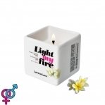 Масажна свічка Love To Love LIGHT MY FIRE Monoi, 80 мл