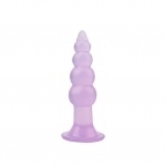 Анальная пробка елочка Hi-Rubber Purple Chisa (CH30711)