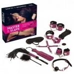 Набір БДСМ 10 предметів Master & Slave, Pink Leopard (F61276)