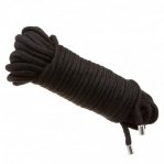Веревка для бондажа LOVE ROPE Black, 20 м (810272)