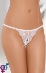 Жіночі стринги String 2307, білі, SL (5591230720)