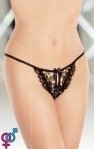 Жіночі стринги String 2358, пантера, S/L (5591235850)