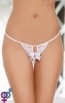 Жіночі стринги G-string 2426, білі, SL (5591242620)