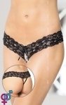 Женские стринги G-String 2456, черные, M/L (5591245617)