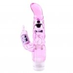 Вібратор-кролик Chisa Crystal Jellie Pleaser, 21х3.7 см (582485)