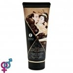 Їстівний масажний крем Shunga KISSABLE MASSAGE CREAM - Intoxicating Chocolate, 200 мл