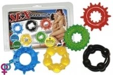Набір ерекційних кілець Sex-Marathon
