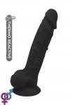 Фаллоимитатор Термоактивный REAL LOVE 9, Black (DT21567)